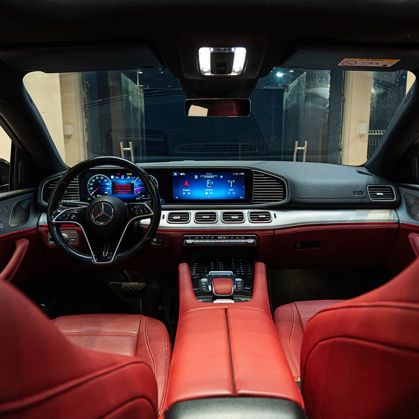Mercedes GLE Coupé Blanc — 2/3