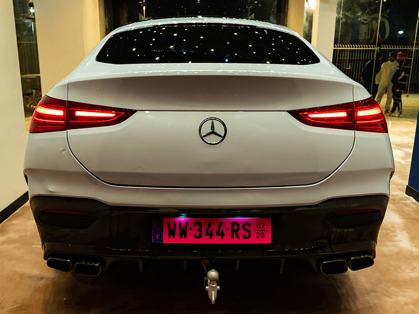 Mercedes GLE Coupé Blanc — 3/3
