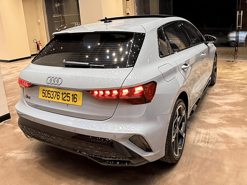 Audi A3 Gris Nardo — 3/4